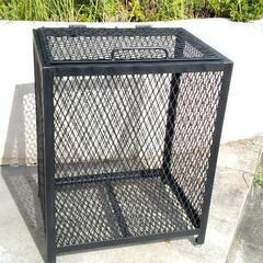 【商談中】屋外用ゴミ箱！つや消しブラック！