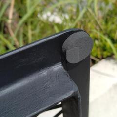 【商談中】屋外用ゴミ箱！つや消しブラック！