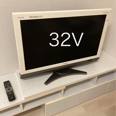 シャープ AQUOS 白 テレビ 家電の中古が安い！激安で譲ります・無料であげます(2ページ目)｜ジモティー