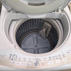 SHARP シャープ 洗濯機 7kg ES-A70E6-W