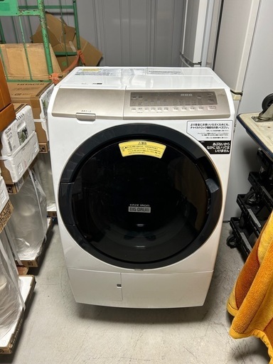 HITACHI 11kgドラム式洗濯機 BD-SV110FL 2021年製 洗濯機 