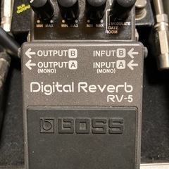 【ケース付】エフェクター 4点セット Big Muff, Digital Reverb, Sansamp Bass D, Chromatic Tuner ケース付】エフェクター 4点セット Big Muff, Digital Reverb, Sansamp