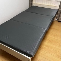 ニトリ シングルベッド すのこ スピース マットレス付き