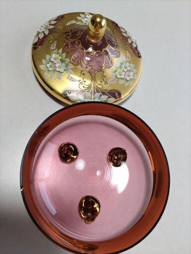 中国　古七宝琺瑯彩　花蝶文瓶　唐木台付　V　R3910 骨董品 中国 古七宝琺瑯彩 花蝶文瓶 唐木台付 コレクション
