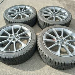レクサス PCD100 プリウス 17インチ【富山】CT レクサス純正 トヨタ ウィッシュ アリオン プレミオ セリカ ビスタ カルディナ 廃215/45R17 中古4本