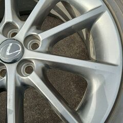 レクサス PCD100 プリウス 17インチ【富山】CT レクサス純正 トヨタ ウィッシュ アリオン プレミオ セリカ ビスタ カルディナ 廃215/45R17 中古4本