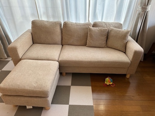 未開封未使用品 IINTEX インフレータブルソファ 3～4人掛け エアー