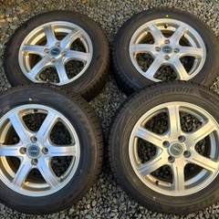 175/65R15ブリヂストンアルミホイールセットスタッドレス 冬用タイヤ