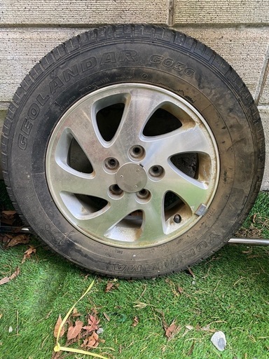 テリオスキッド純正 175/80R15 夏タイヤ ダイハツ純正 - メルカリ 