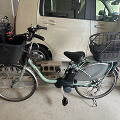 決まりました パナソニック 電動アシスト自転車