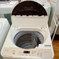 ★ジモティ割あり★ SHARP　洗濯機　19年製　6.0kg　クリーニング済　YJ4303