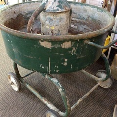 店頭引取限定】【中古】【現状販売】日工株式会社 モルタルミキサ