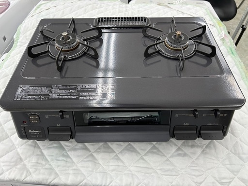 6ヶ月保証】 都市ガステーブル Paloma IC－S37-2R