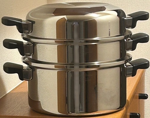 クイーン 6 L シチューパンセット 未使用品 Amway クック