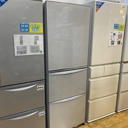 東芝375L冷蔵庫