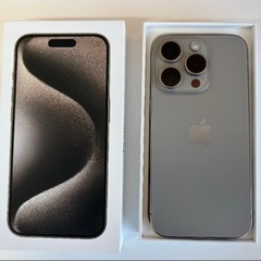 ☆Apple iPhone 15 pro 128GB ブラックチタニウム SIM SIMフリー