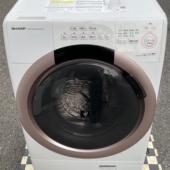 RKGSE-221】特価！SHARP/ドラム式洗濯乾燥機/ES-S7G-NL/中古品/2022年