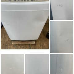 I385 🌈 ジモティー限定特別価格！ 2023年製の高年式♪ Hisense 洗濯機 (7.5㎏) HW-DG75C ⭐ 動作確認済 ⭐ クリーニング済