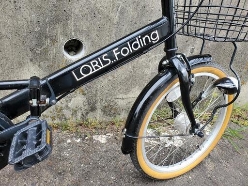 B515 折り畳み自転車☆LORIS Folding☆6段変速☆20インチ