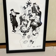 ジョジョの奇妙な冒険 Part7 スティール・ボール・ラン 高級複製原画
