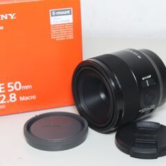 SONY/FE 50mm F2.8 Macro/Eマウント用/単焦点レンズ ④