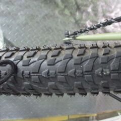 D862　★限定特価★ 中古自転車 【27インチ　カーキ　6段　LEDオートライト 】