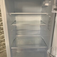 【美品 高年式】大阪送料無料★3か月保障付き★冷蔵庫★2024年★ハイセンス★2ドア★HR-B12E3W★R-835