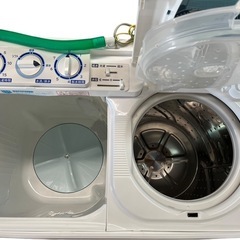 NO.1924 【2023年製】 HITACHI 2槽式電気洗濯機 PS-65AS2 6.5kg 生活家電 家電 中古