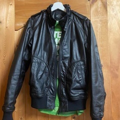 名作 ヒステリックグラマー レザージャケット 黒 M 革ジャン キムタク着用
