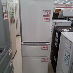 ★ジモティ割あり★ MITUBISHI 冷蔵庫 MR-C34A-W 335L 17年製 動作確認／クリーニング済み TC5721