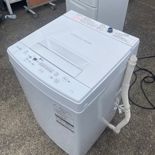 全自動洗濯機　東芝　TOSHIBA AW-45GA2 【2024年製】 東芝 (TOSHIBA) 2024年製 4.5kg 全自動洗濯機 AW-45GA2 販売中