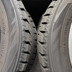 【値下げ】155/65R14 スタッドレスタイヤセット