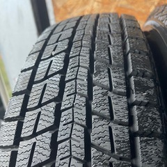 走行少　DUNLOP ダンロップ　SJ8 175/80R16 スタッドレス　タイヤ　2018年製　16インチ