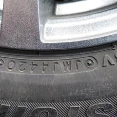 2020.11製造　アルミホイル付きブリヂストンブリザックVRX155/65R14 軽自動車用