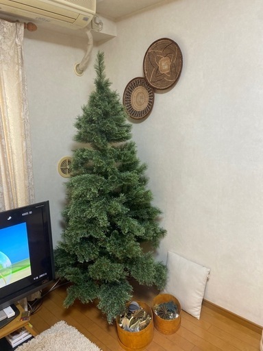 青山ガーデン180cm 60cmクリスマスツリー