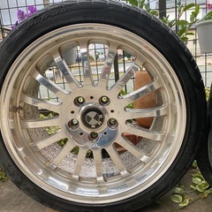 BMWe93に使用NEEZ製アルミ鍛造ホイール「EURO SIXTEENN」