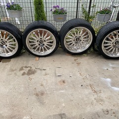 BMWe93に使用NEEZ製アルミ鍛造ホイール「EURO SIXTEENN」