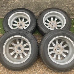 スタッドレス アルミホイールセット 中古4本 175/70R14  アクア フィット等コンパクトカー