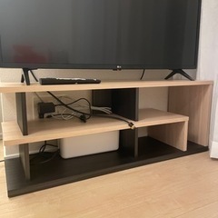 (テレビ台付き) LG 43型 液晶テレビ 2019年12月製造品