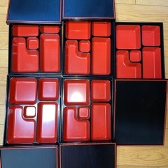 業務用仕切り弁当箱10個セット　お重　御重　重箱 イベント・パーティーに最適