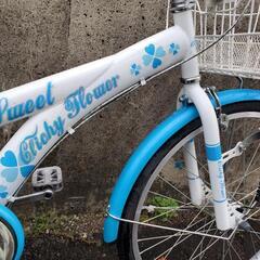 B517 子供自転車☆Clichy Flower☆22インチ☆6段変速