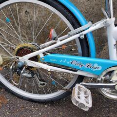 B517 子供自転車★Clichy Flower★22インチ★6段変速 B517 子供自転車☆Clichy Flower☆22インチ☆6段変速