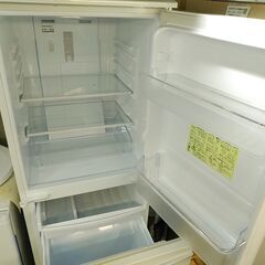 3か月間保証☆配達有り！22000円(税抜）シャープ 2ドア冷蔵庫 137L 2020年製 ホワイト 