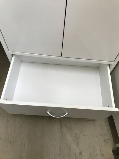 現状品 ヴィンテージ 箪笥 幅128×奥行45×高さ144.5cm ブラウン系 ※破損