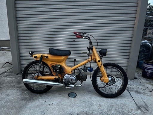 訳あり　国産エンジン　HONDA スーパーカブ　キャブレター　始動確認　中古　現状　バイク　上三川