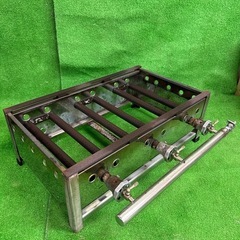 中古　業務用　鉄板焼き/たこ焼き台　傷汚有　LPガス　愛知県豊田市引取可能