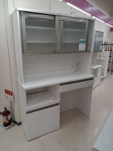 ジモティ来店特価!! キッチンカウンター ニトリ ブラウン J-0565