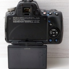 ★SONY α55★S数少●転送OK●高速AF●高速連写●初心者向け  1ヶ月動作補償あり！ 安心のゆうパック代引き発送！ 送料、代引き手数料無料！