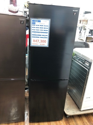 SHARP SJ-PD31H 冷蔵庫　黒 SHARP SJ-PD31H 冷蔵庫黒