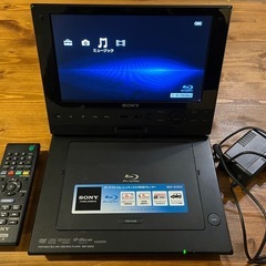 値下げしました！SONY ソニー BDP-SX910 ポータブルブルーレイ